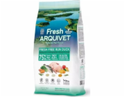 ARQUIVET Čerstvá kachna s mořskými rybami - poloměkké krmivo pro psy - 10 kg