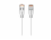 Ubiquiti UniFi Etherlighting Patch Cable 0,15m (UACC-Cable-Patch-EL-0.15M-W) - 0,15m, Cat.6, 2.5Gbps, bílý