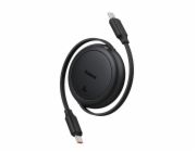 Baseus Free2Pull Mini Charging Cable USB-C USB-C 60W 1m, Black