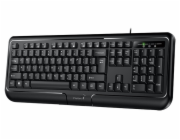 GENIUS KB-118 ver. II/ Drátová/ PS2/ černá/ CZ+SK layout