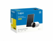 TP-Link Tapo C410 KIT venkovní kamera, solární panel (3MP, 2K QHD, 1296p, IR 9m, WiFi, micro SD card, IP65)