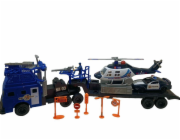 Policejní auto SOS stanice 999B-54B, modrá/bílá/černá