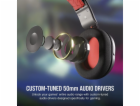 Drátový herní headset Corsair HS35 v2, černo/červený