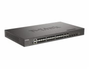 D-Link DXS 3410-32SY - Přepínač - L3 - řízený - 28 x 10 gigabitů SFP+ + 4 x 25 Gigabit SFP28 - Lze montovat do rozvaděče