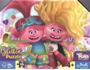 Trefl Puzzle 70 dílků Třpytiví trollové v třpytivé krabičce. Trollové 3 53021