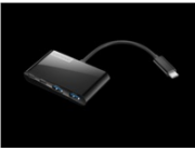 Lenovo Select USB Type-C 4portový USB hub černý