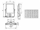 PHILIPS LED reflektor + pohyb.čidlo infra 50W plochý 6000...