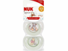NUK NUK dudlík USP 2EL 0-6M SIL STAR 10730890 1/6