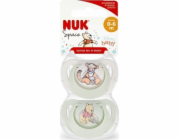 NUK NUK dudlík USP 2EL 0-6M SIL STAR 10730890 1/6