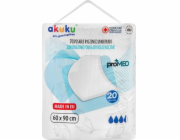 Akuku A0144 JEDNORÁZOVÁ PODLOŽKA 60 X 90 PROMED 20 KS