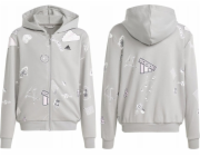 Mikina s kapucí Adidas adidas BLUV IS3755 na zip