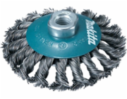 Makita MAKITA KUŽELOVÝ KARTÁČ M14 115mm/0,5mm INOX