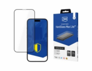 3mk tvrzené sklo HardGlass Max Lite Black pro Apple iPhone 16E/ iPhone 17E