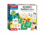 Vzdělávací hračka Clementoni Hmatová čísla 50737