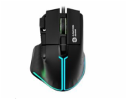 Herní myš Canyon CANYON Fortnax GM-636 RGB, 9 tlačítek, černá