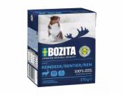 BOZITA Reindeer Chunks in jelly - vlhké krmivo pro psy - 370g