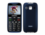 EVOLVEO EasyPhone XR, mobilní telefon pro seniory s nabíjecím stojánkem, modrá