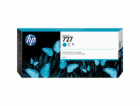 HP Azurová inkoustová kazeta č. 727 (F9J76A)