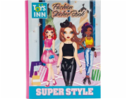 Stnux Omalovánka Fashion Sticker Book s módními samolepkami 8530 STNUX