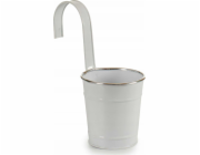 Ibergarden závěsný květináč, plech, bílý, O 13 cm
