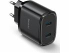 Yesido Nabíječka YC54 PD 20W QC 2xUSB-C + kabel 27W C/iP ...