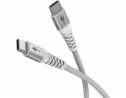 textilní kabel goobay Supersoft USB 2.0, zástrčka USB-C > zástrčka USB-C