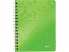 Leitz Notebook KrakaA5 PP Leitz WOW zelený