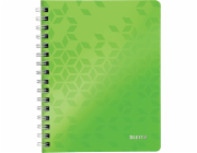 Leitz Notebook KrakaA5 PP Leitz WOW zelený