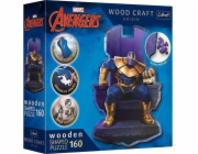 Trefl dřevěné puzzle 160 Thanos na trůnu TREFL