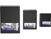 Oxford Sketchbook SKETCHBOOK dvojitá spirála A4 50k 100g černý 400152648 OXFORD