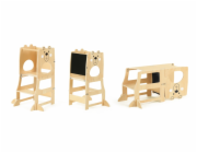 Hračka 2Kids Toys Učící věž 3 v 1 Medvídek