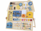 Hračka 2Kids Toys Activity board Senzorická deska Domeček 