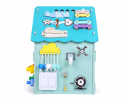 2Kids Toys Activity board Domeček modrý