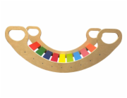 2Kids Toys Montessori duhová houpačka velká