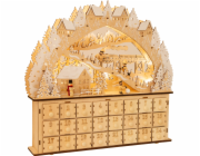 Adventní kalendář Small Foot lyžaři 