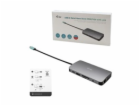 i-tec USB-C Metal Nano Dock HDMI/VGA with LAN, Power Deli...