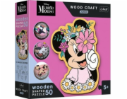 Trefl TREFL DISNEY Dřevěné puzzle Minnie 50 ks