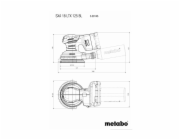Metabo SXA 18 LTX 125 BL metaBOX 215 (600146840)