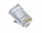 XtendLan Konektor UTP RJ45 CAT5e, lanko (použitelné i na drát), 50u