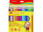 Keyroad Tužky KEYROAD, trojúhelníkové, 3 mm, 48 ks, krabička