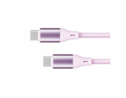 Kabel KRUGER & MATZ KM1269-1P Basic USB-C/USB-C 1m Pink