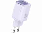 Usams Nabíječka USAMS CC251 30W GaN USB-C rychlé nabíjení HC řada fialová CC251TC03