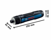 Bosch Powertools GO 3 Professional Akkuschrauber, 3,6Volt (blau/schwarz, im Mini-Case)