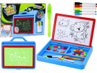 LeanToys Magnetická kreslicí deska 2 v 1 světelným malováním