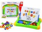 LeanToys Magnetická vzdělávací tabule s písmeny, čísly a ...