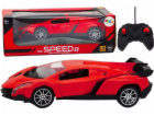 LeanToys RC auto 1:16 na dálkové ovládání sportovní červe...