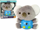 LeanToys Interaktivní hračka s projektorem koala , šedá