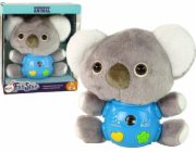 LeanToys Interaktivní hračka s projektorem koala , šedá
