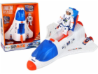 LeanToys Vesmírná mise Vesmírná sada Raketa Kosmonaut Kos...