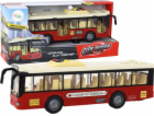 LeanToys Bateriové osvětlení autobusu Zvuky Červené město...